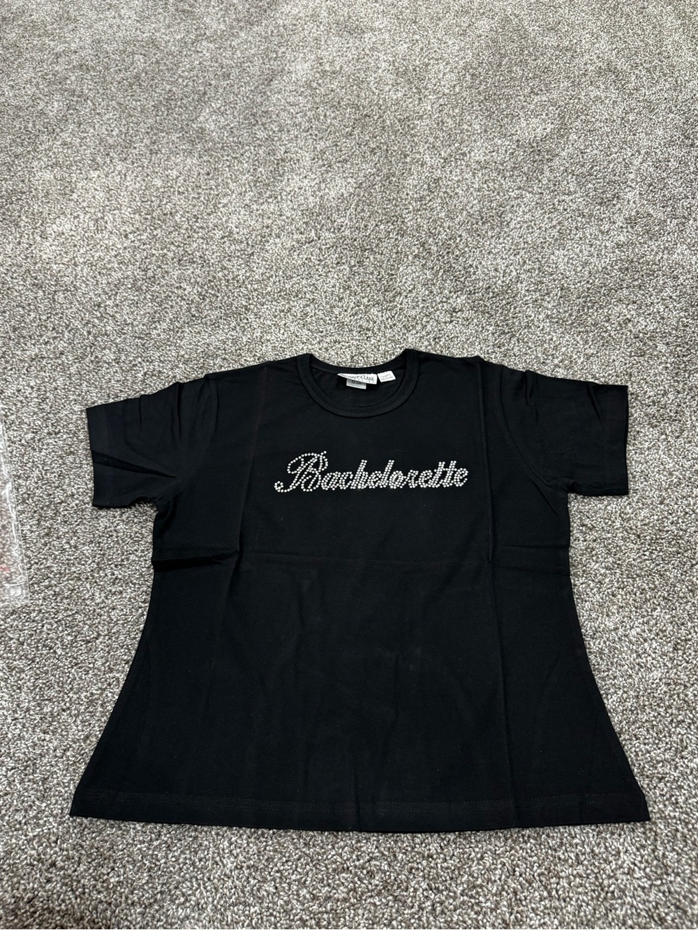 Beverly Clark women’s black cotton t shirts